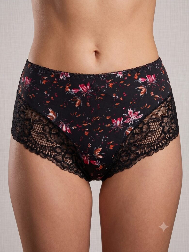 Panties 3047 Black/Festival
