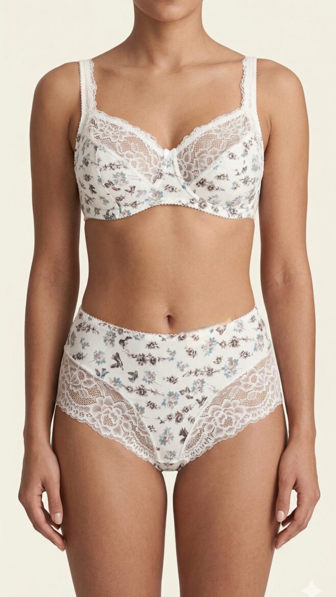 Bra 852 Milk / Birds 85E