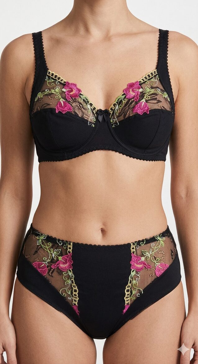 NEW Panties 4025 Black 2229