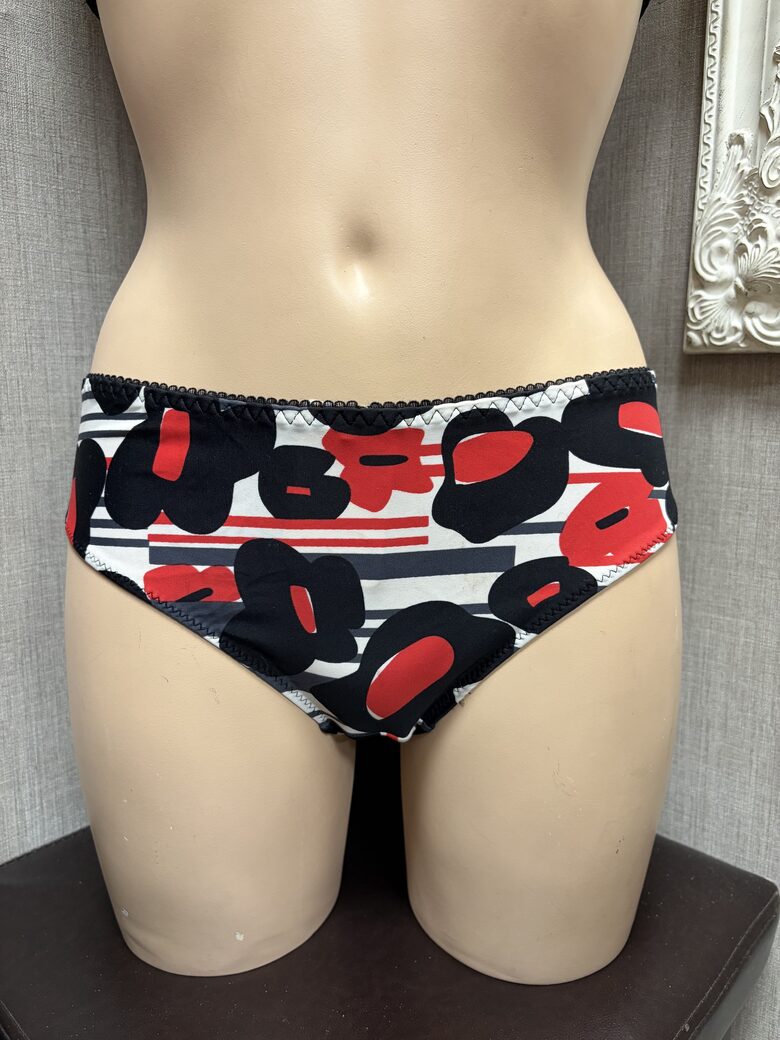 Classic panties Black/red 2800