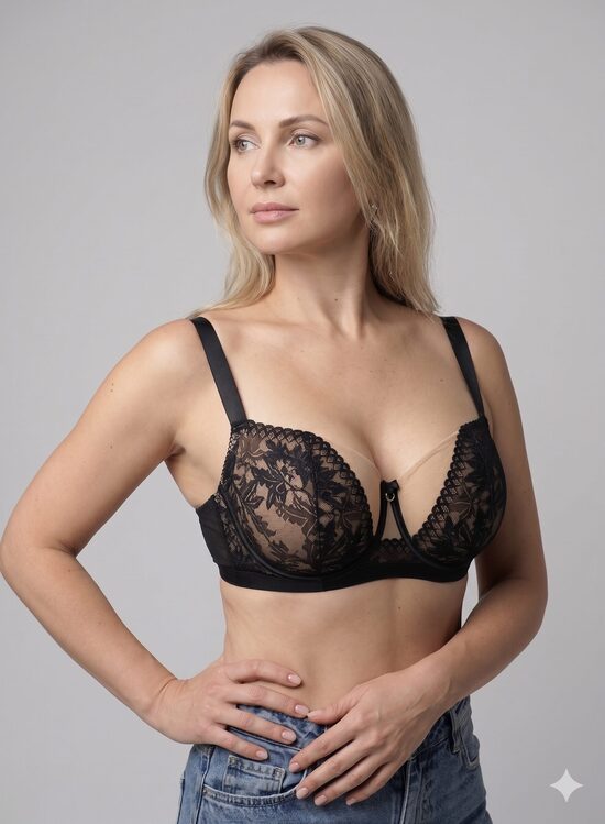 Rinnahoidja 105 Must-0048