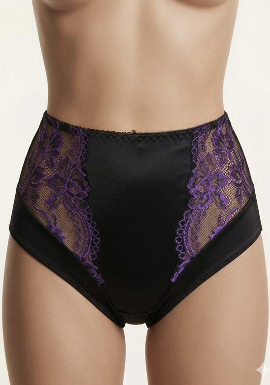 Panties 3025 Black / Syringa