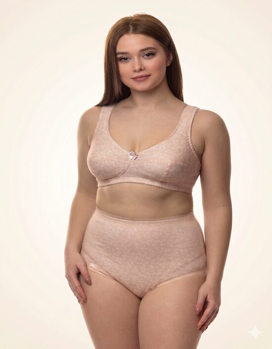 Bra 847 Peony/White