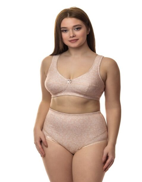 Panties 3052 Peony/White