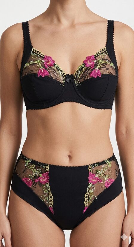 NEW Panties 4025 Black 2229