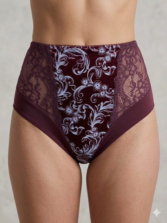 Трусики 3025 СЛИВА/ГОЛУБОЙ