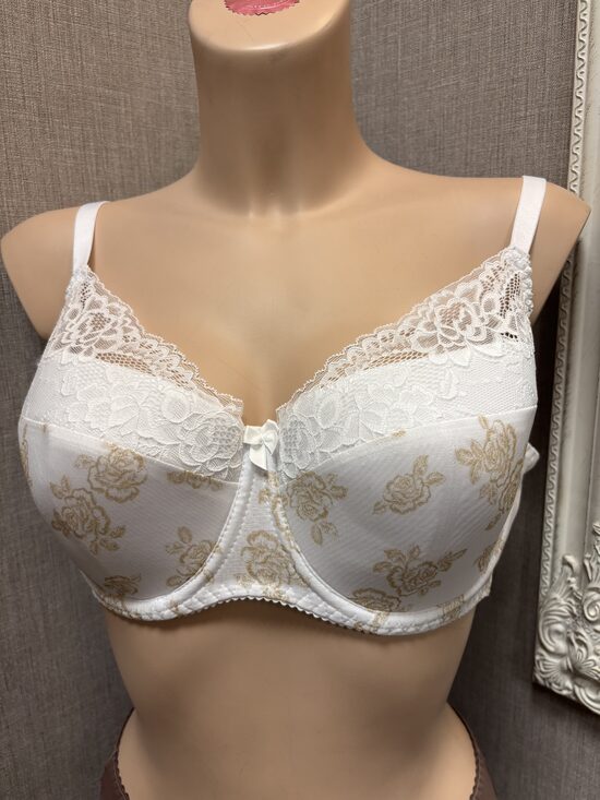 Bra 808 White / Rose