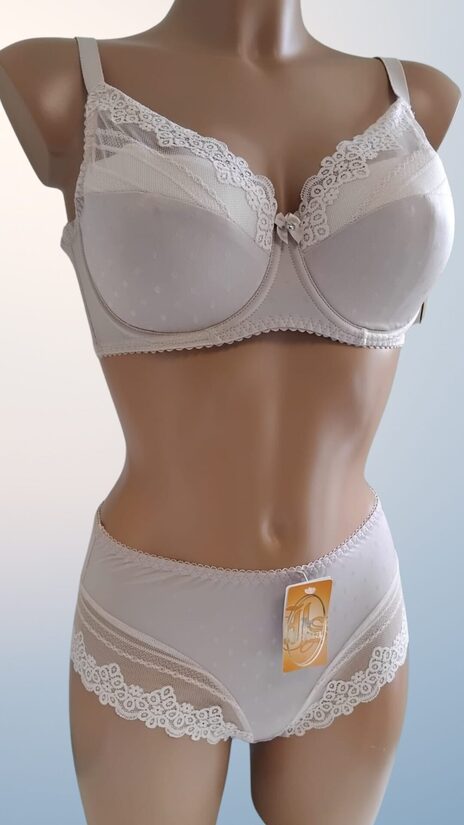 Bra 808  White / Flower 90C