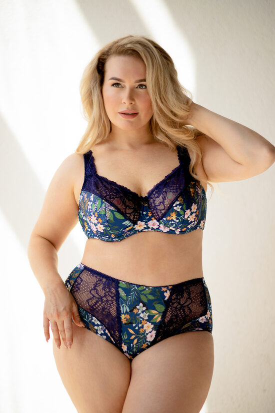 Bra 852 Blue/ Flower 85D