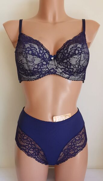 Bra 809 Blue/Peony